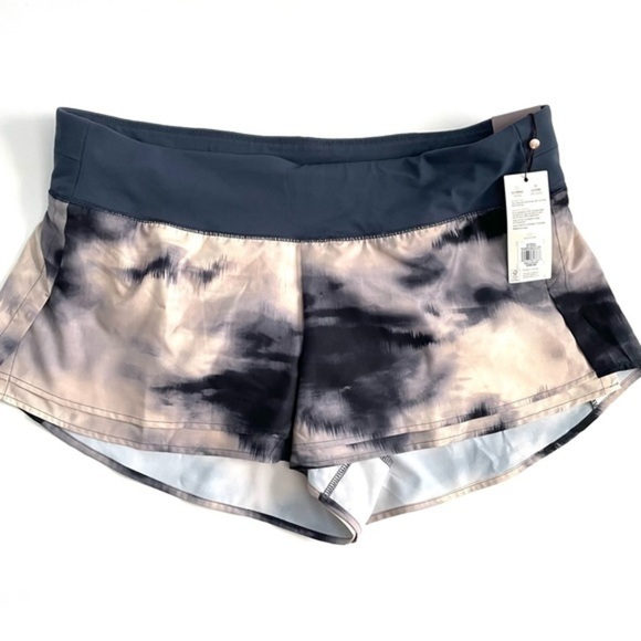 New Calia Kick It Up Angle Slit Shorts Daybreak Ardosia Slate - Picture 2 of 5